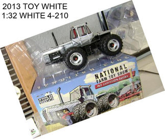 2013 TOY WHITE 1:32 WHITE 4-210