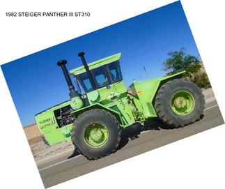 1982 STEIGER PANTHER III ST310