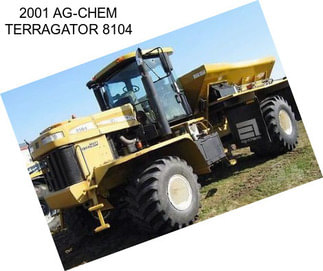 2001 AG-CHEM TERRAGATOR 8104