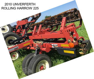 2010 UNVERFERTH ROLLING HARROW 225