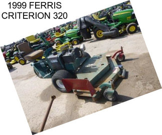 1999 FERRIS CRITERION 320