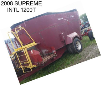 2008 SUPREME INTL 1200T