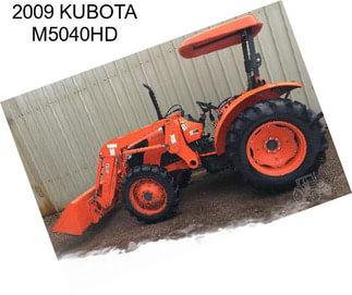 2009 KUBOTA M5040HD