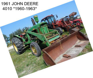 1961 JOHN DEERE 4010 *1960-1963*