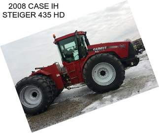 2008 CASE IH STEIGER 435 HD