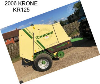 2006 KRONE KR125