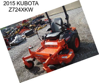 2015 KUBOTA Z724XKW