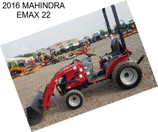 2016 MAHINDRA EMAX 22