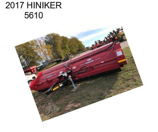 2017 HINIKER 5610