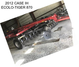 2012 CASE IH ECOLO-TIGER 870