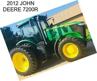 2012 JOHN DEERE 7200R