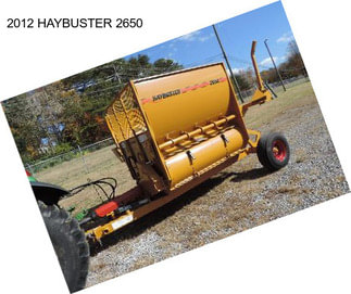 2012 HAYBUSTER 2650