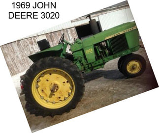 1969 JOHN DEERE 3020