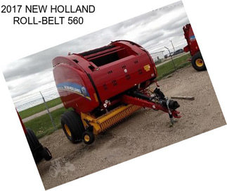 2017 NEW HOLLAND ROLL-BELT 560