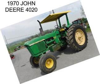 1970 JOHN DEERE 4020