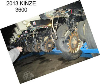 2013 KINZE 3600