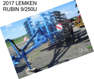 2017 LEMKEN RUBIN 9/250U