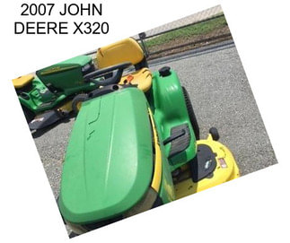 2007 JOHN DEERE X320