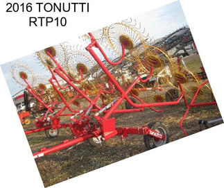 2016 TONUTTI RTP10