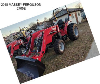 2018 MASSEY-FERGUSON 2705E