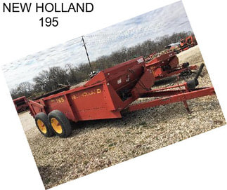 NEW HOLLAND 195