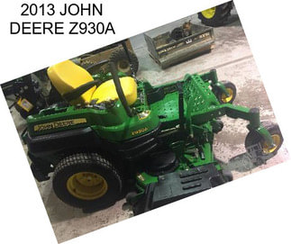 2013 JOHN DEERE Z930A