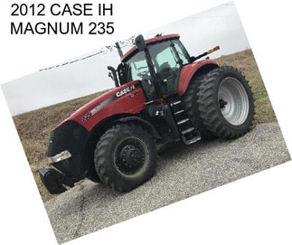 2012 CASE IH MAGNUM 235