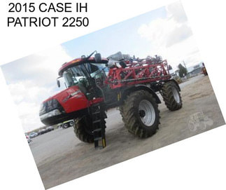 2015 CASE IH PATRIOT 2250