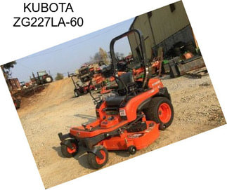 KUBOTA ZG227LA-60