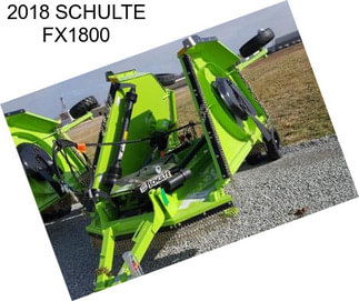 2018 SCHULTE FX1800