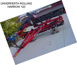 UNVERFERTH ROLLING HARROW 120