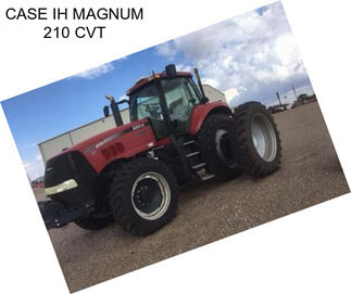 CASE IH MAGNUM 210 CVT