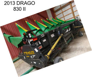 2013 DRAGO 830 II