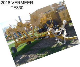2018 VERMEER TE330