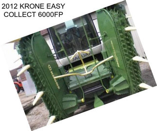 2012 KRONE EASY COLLECT 6000FP