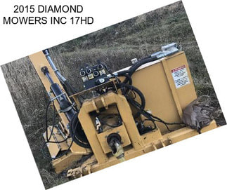 2015 DIAMOND MOWERS INC 17HD