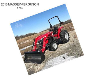 2016 MASSEY-FERGUSON 1742