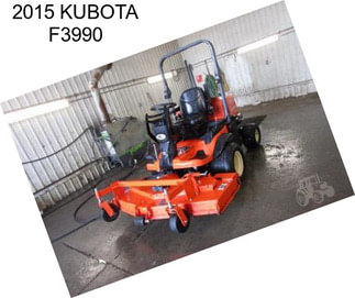 2015 KUBOTA F3990