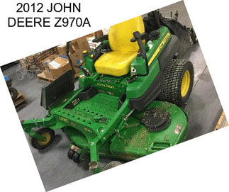 2012 JOHN DEERE Z970A