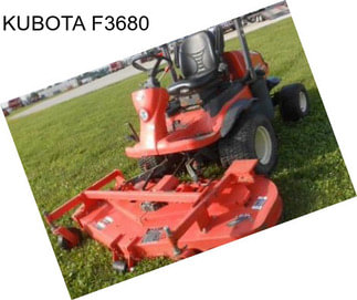 KUBOTA F3680