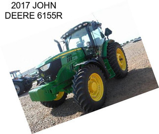 2017 JOHN DEERE 6155R