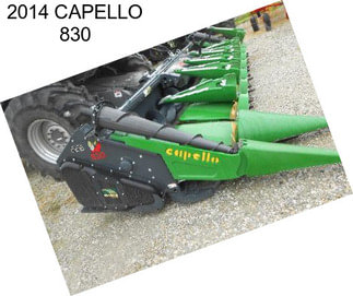 2014 CAPELLO 830