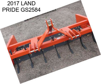 2017 LAND PRIDE GS2584