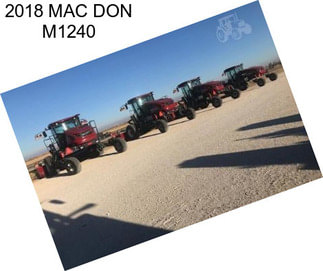 2018 MAC DON M1240