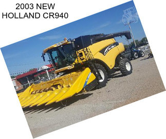 2003 NEW HOLLAND CR940