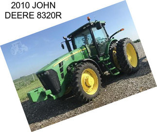 2010 JOHN DEERE 8320R