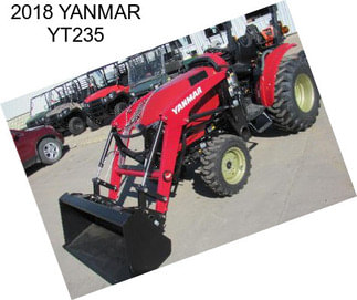 2018 YANMAR YT235