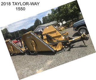 2018 TAYLOR-WAY 1550