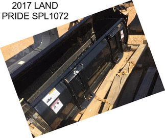 2017 LAND PRIDE SPL1072