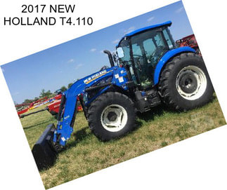 2017 NEW HOLLAND T4.110